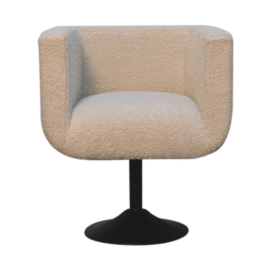 Discover Boucle Swivel Chair | Interior Barn